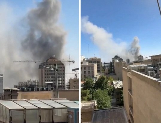 بالفيديو: انفجارات تهز طهران وإسرائيل تستهدف مقار أمنية بارزة